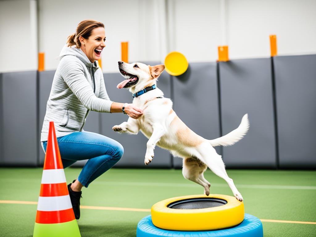 playful pet training sessions